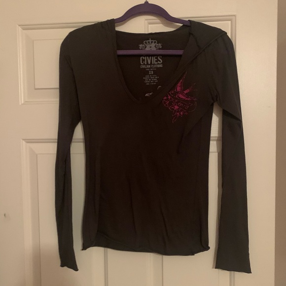 Dark gray hoodie - Picture 2 of 2